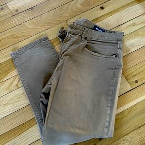 Bonobos denim, Tan, Athletic fit 35x28